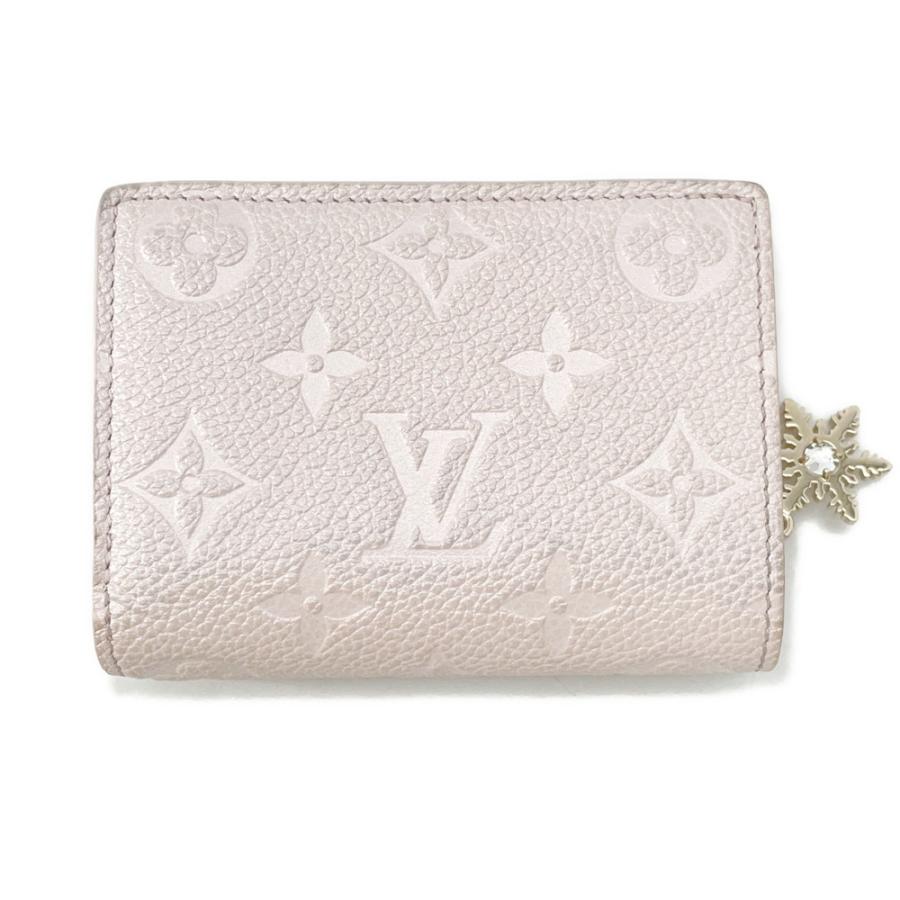 【美品】【新型】ヴィトン　クレア　アンプラント　二つ折り財布 LOUIS VUITTON（ルイ・ヴィトン） 2つ折り財布 ポルトフォイユ・クレア