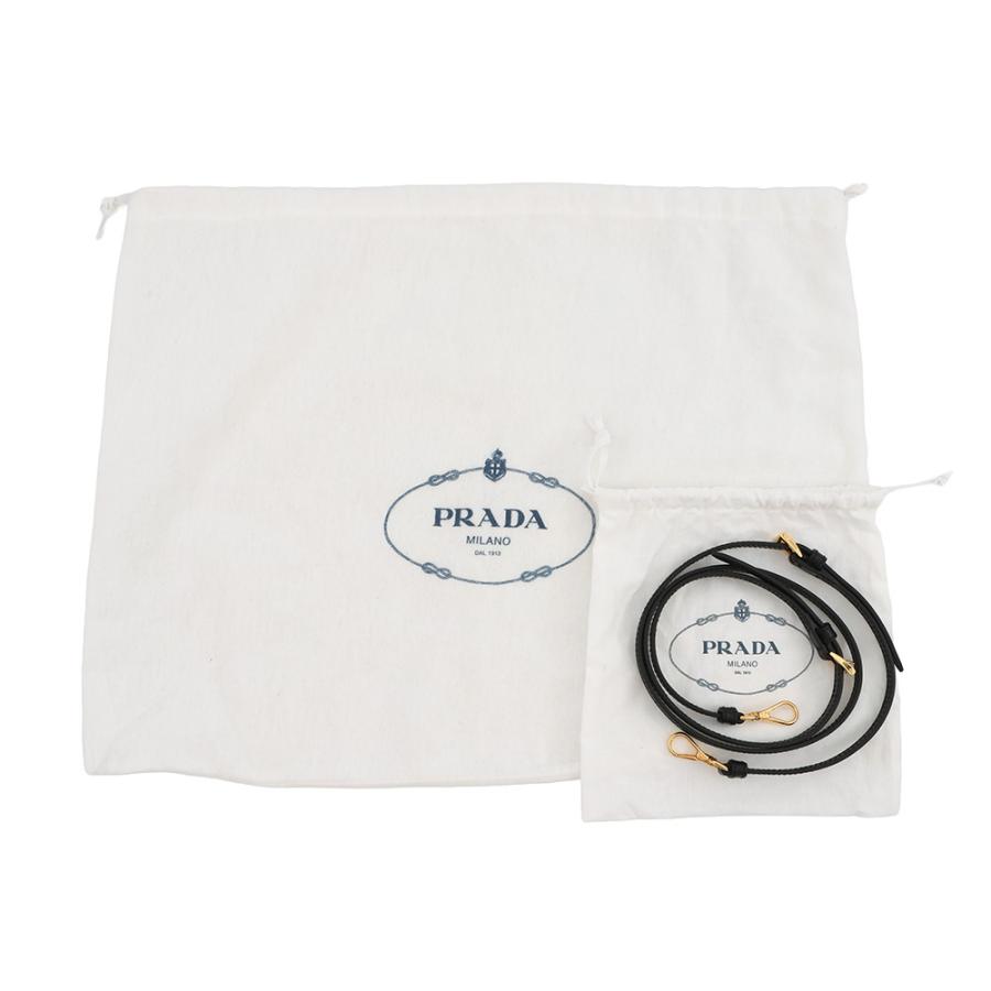 プラダ ハンドバッグ Re-Nylon デュエット バケット ナイロン 1BH038 PRADA 2way 黒 【安心保証】_11