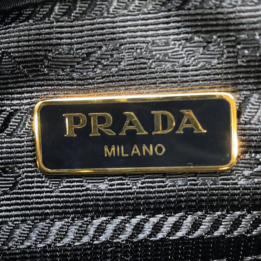 プラダ ハンドバッグ Re-Nylon デュエット バケット ナイロン 1BH038 PRADA 2way 黒 【安心保証】_9