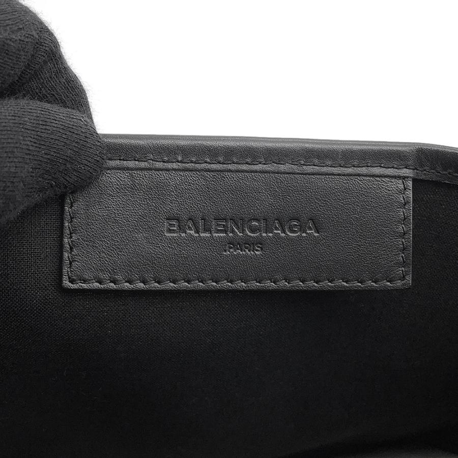 バレンシアガ ハンドバッグ ネイビーカバ XS 390346 BALENCIAGA バッグ ポーチ付き 黒 白 【安心保証】_15
