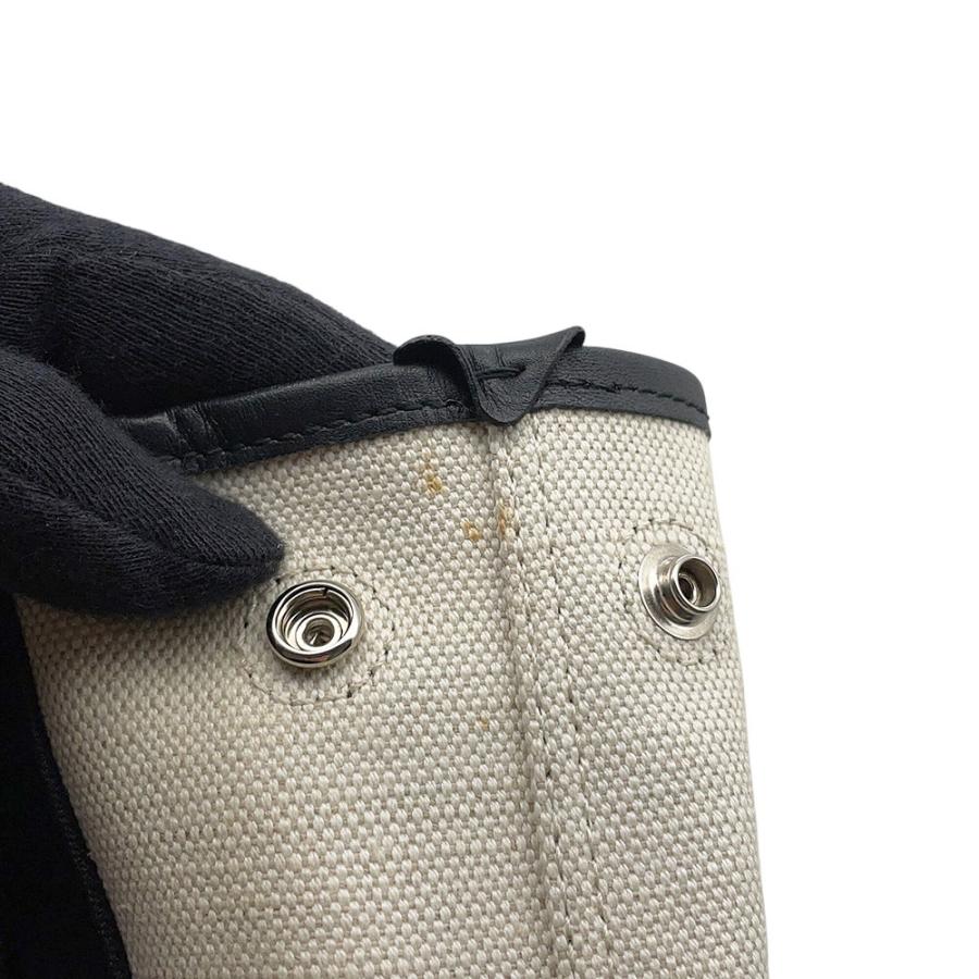 バレンシアガ ハンドバッグ ネイビーカバ XS 390346 BALENCIAGA バッグ ポーチ付き 黒 白 【安心保証】_6