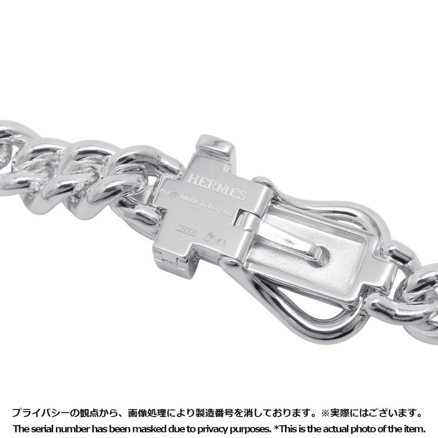 エルメス ネックレス ブックルセリエ アンフレクシブル SV925シルバー サイズPM/42 HERMES ジュエリー_6