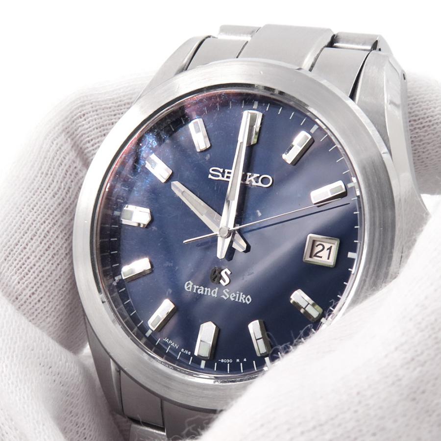 セイコー グランドセイコー 8J56-8020 SEIKO 腕時計 ブルー文字盤