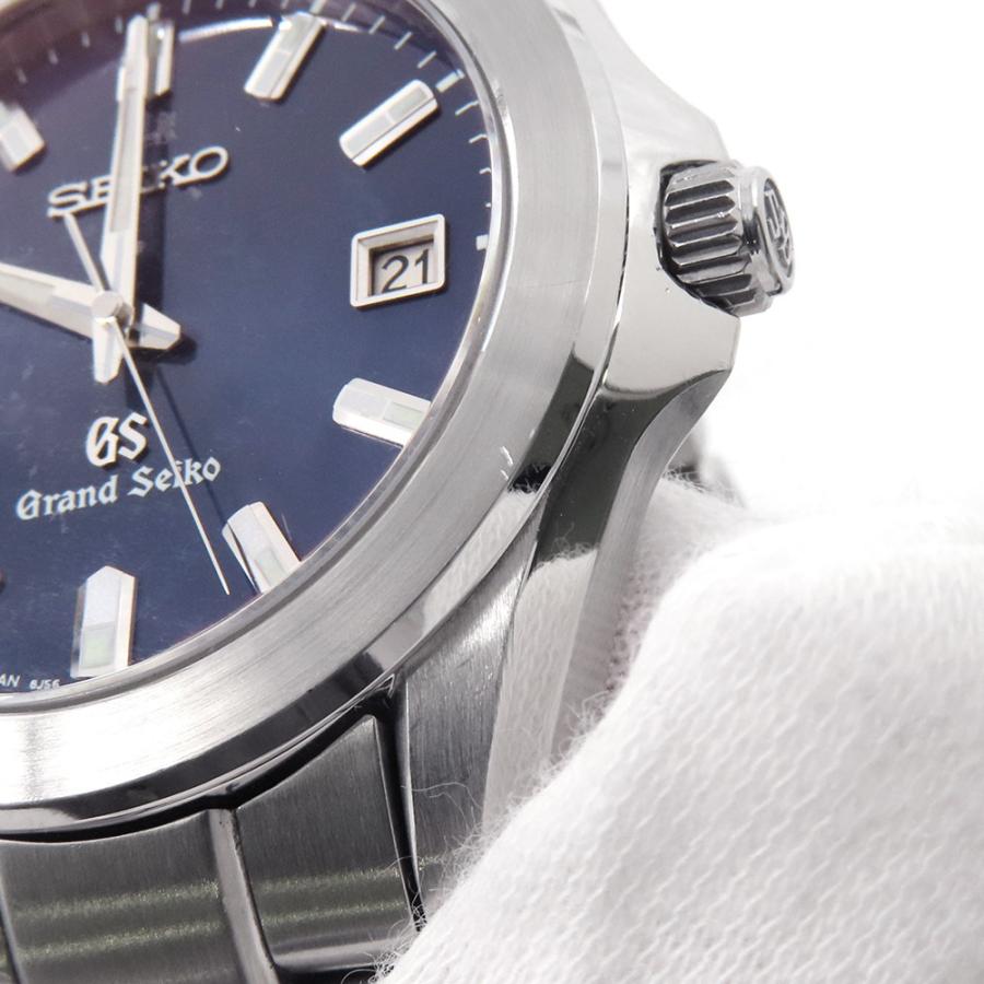 セイコー グランドセイコー 8J56-8020 SEIKO 腕時計 ブルー文字盤