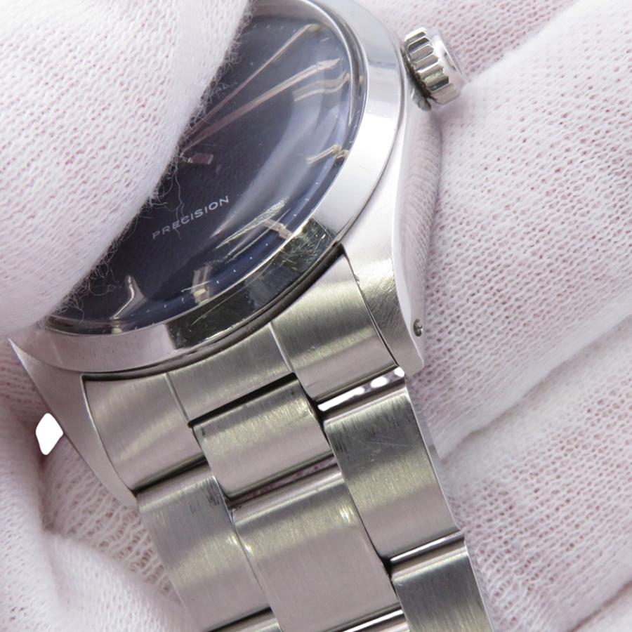 ロレックス エアキング 76番 5500 ROLEX 腕時計 ブルー文字盤 【安心