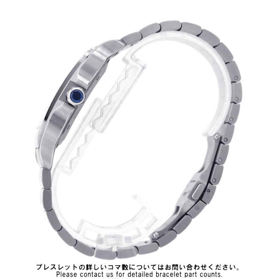 カルティエ サントス ドゥ LM WSSA0030 Cartier 腕時計 ブルー文字盤