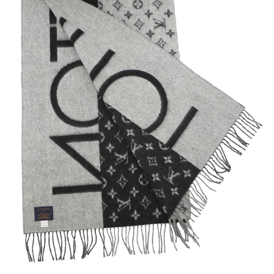 ルイヴィトン マフラー LV スプリット カシミヤ M70924 LOUIS VUITTON 