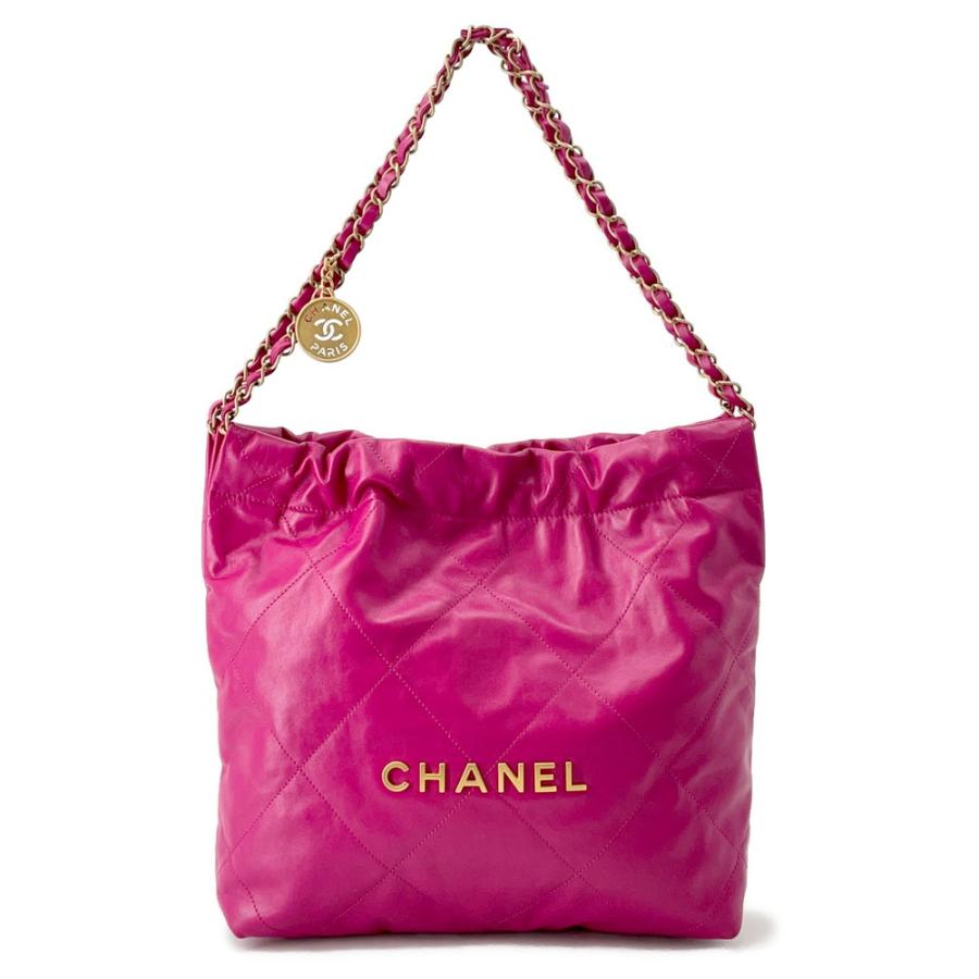 シャネル ハンドバッグ CHANEL 22 マトラッセ スモール シャイニー 
