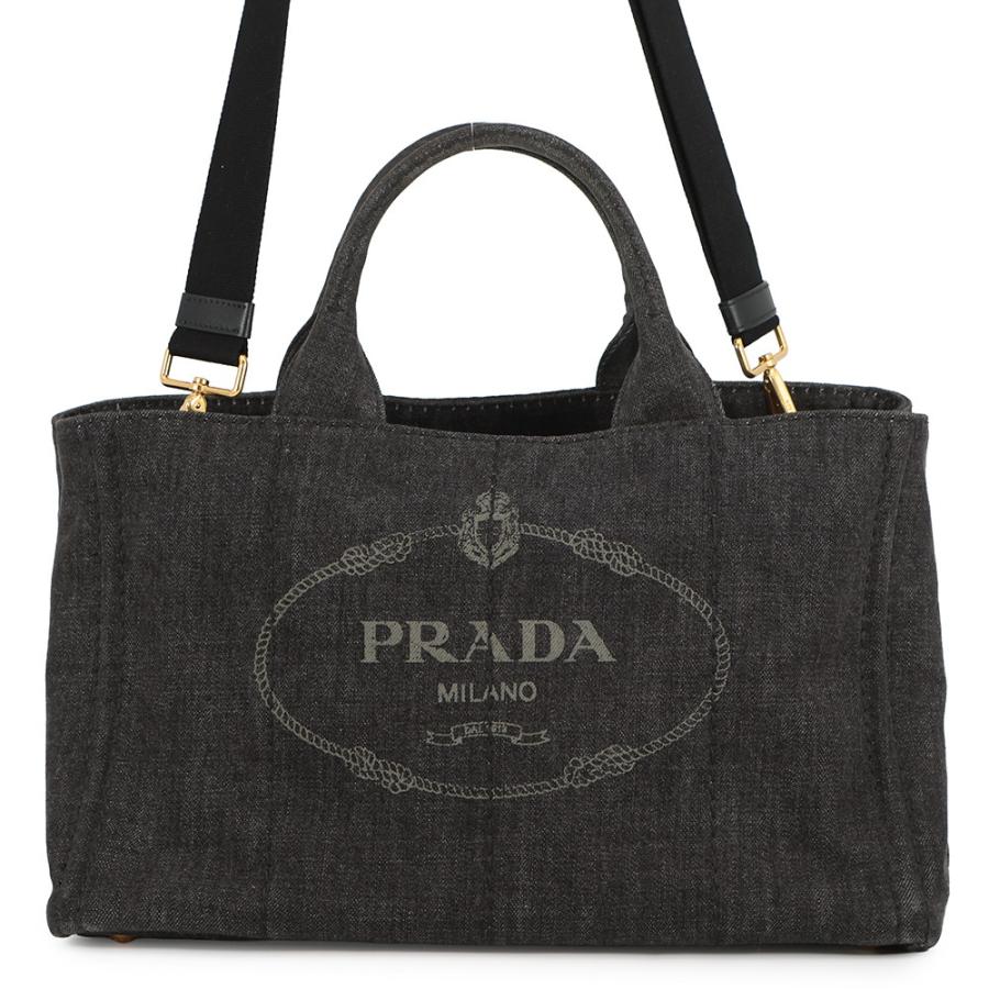 プラダ トートバッグ カナパ CANAPA デニム B2642B PRADA 2way 
