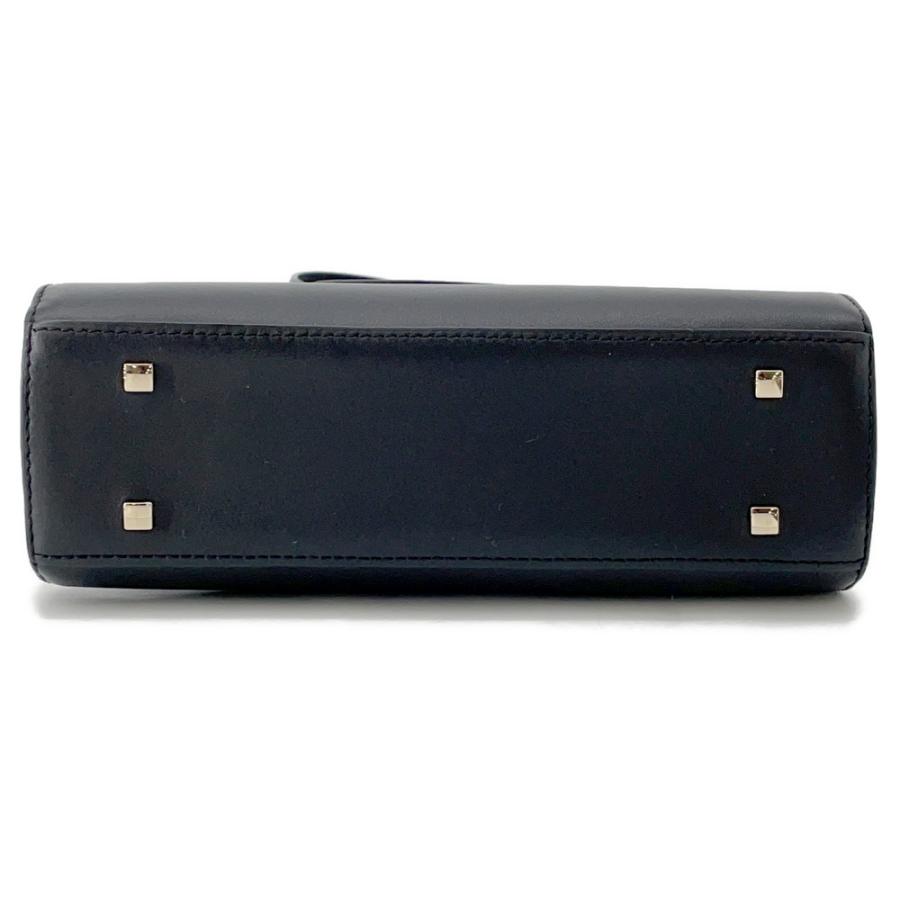 DELVAUX デルヴォー 2WAY レザーバッグ ブラック 王室御用達 デルヴォー ハンドバッグ タンペート ミニ レザー Delvaux 2way