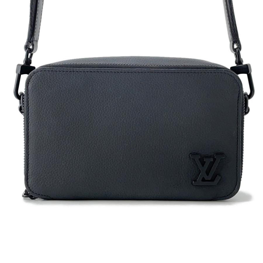 ルイヴィトン ショルダーバッグ グレインカーフレザー/LV アエログラム 
