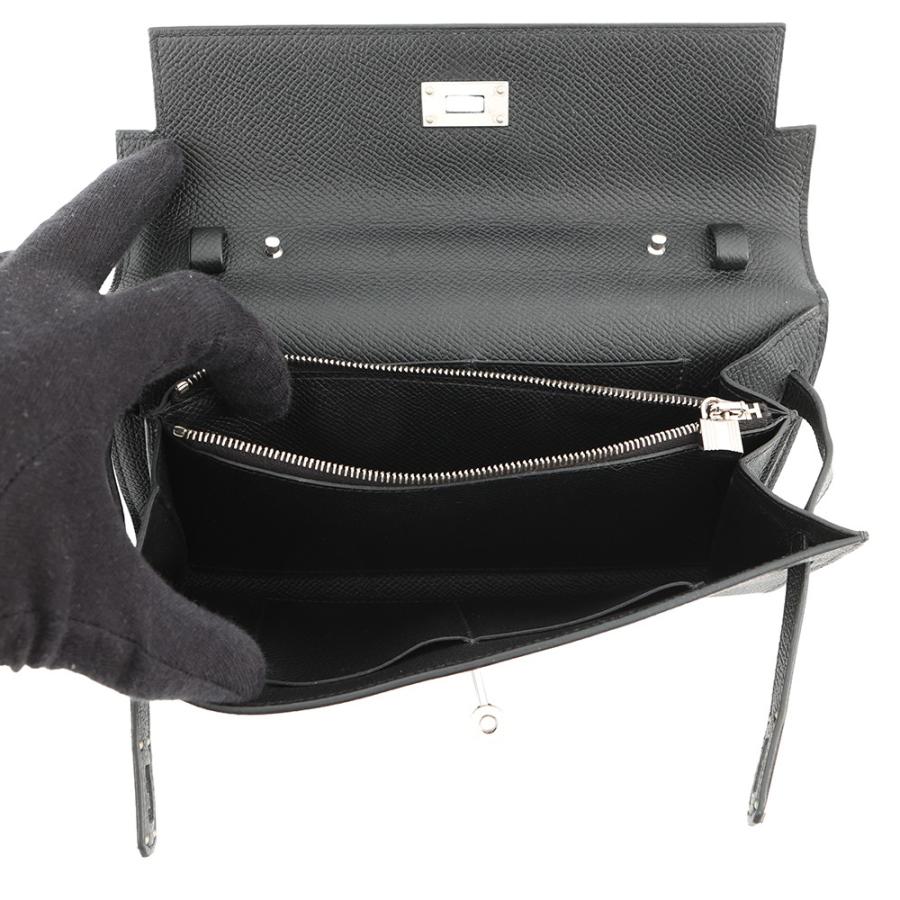 エルメス ケリーウォレット ロング トゥーゴー グリパンタン/シルバー金具 エプソン K刻印 財布 HERMES エルメス 長財布 ケリーウォレット ロング トゥーゴー