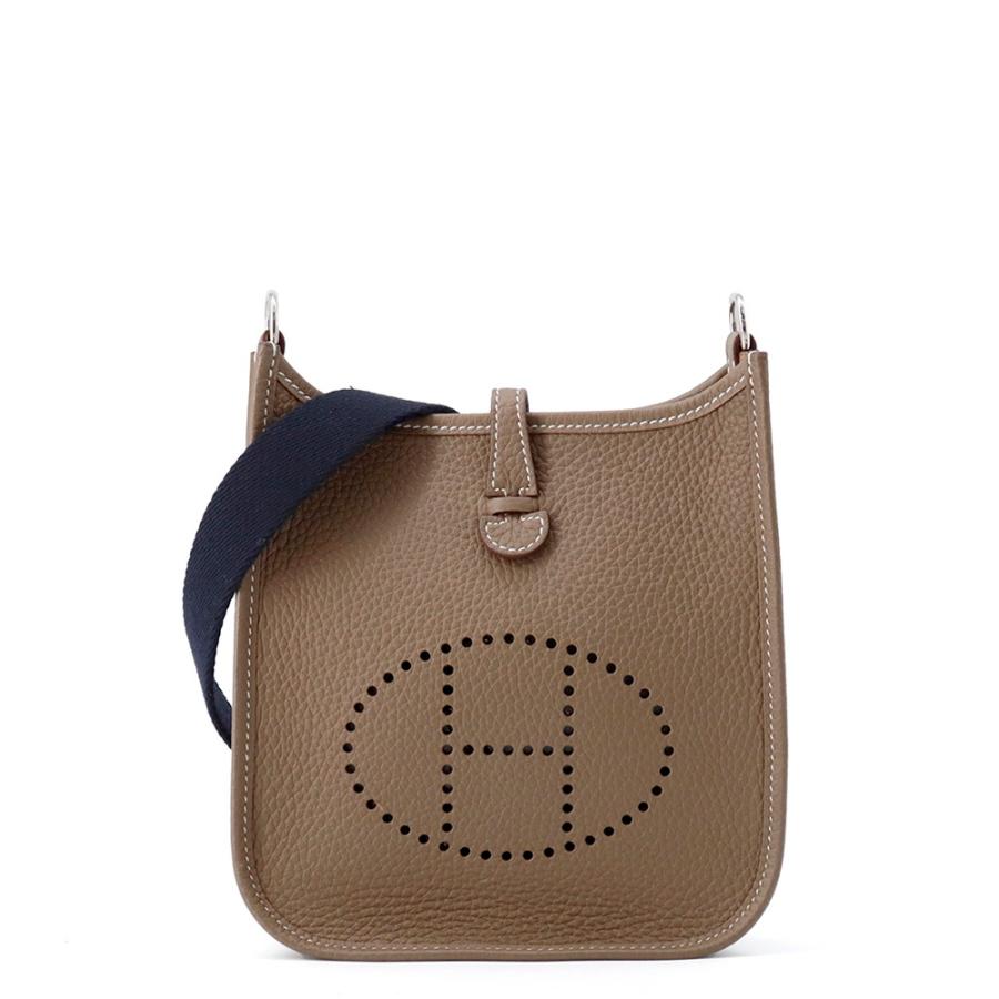 エルメス エブリンTPM 111cm アマゾン エトゥープ/ブルーインディゴ