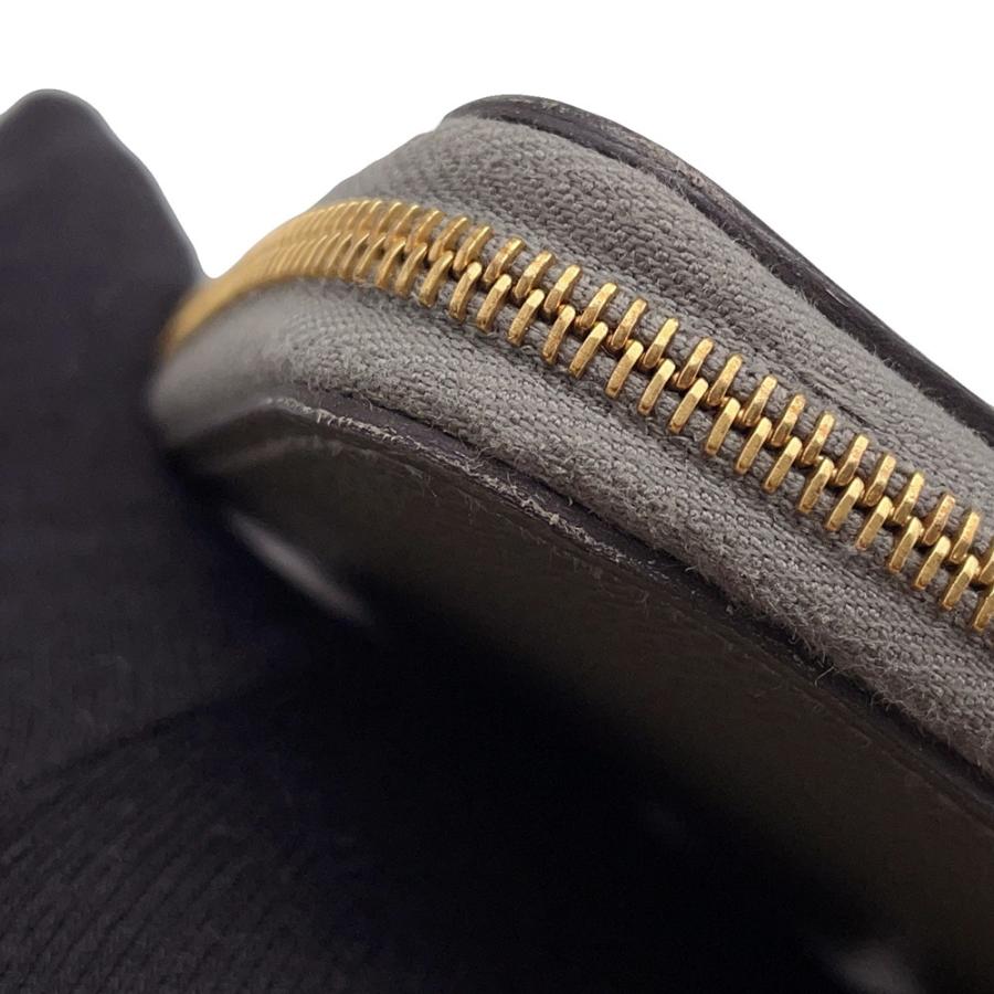 エルメス 二つ折り財布 ジップアンゴー2 シェーヌダンクル グリメイヤー/ゴールド金具 エバーカラー W刻印 財布 【安心保証】の画像