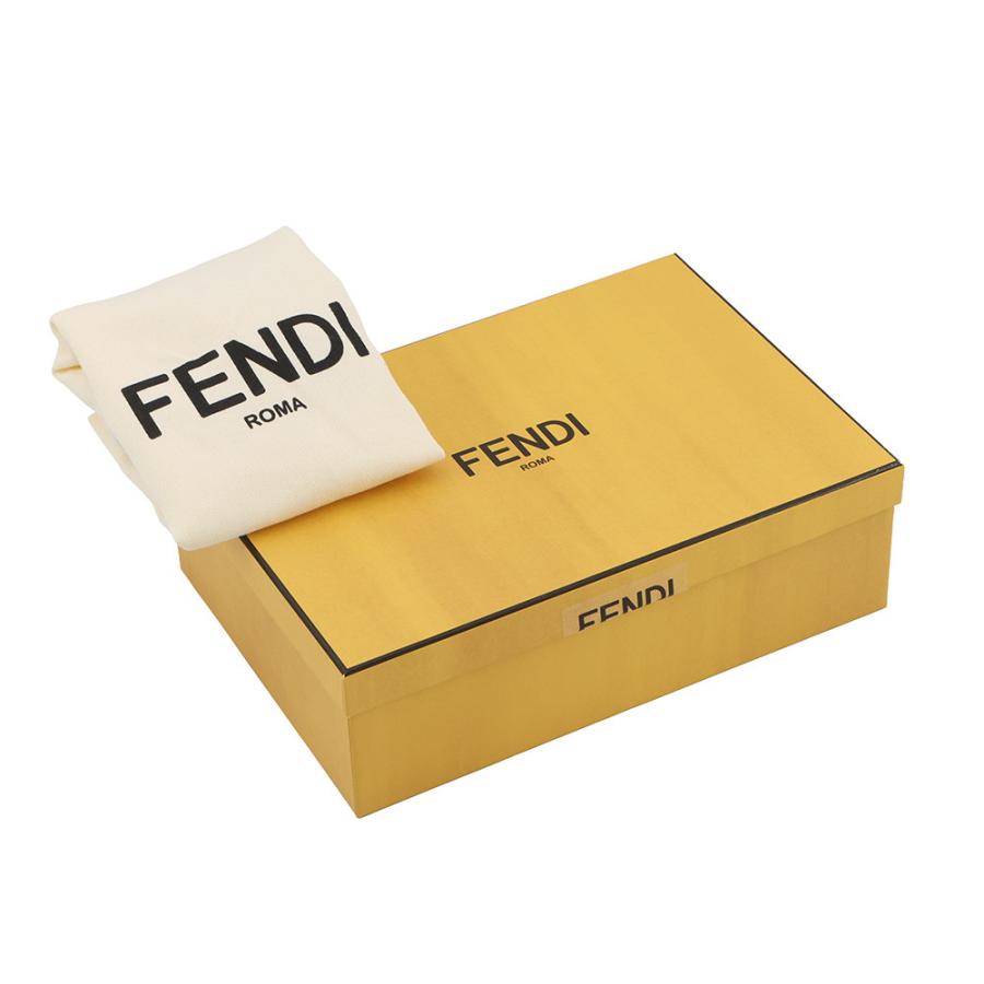 フェンディ ショルダーバッグ ボックス オリゾンタル ロゴ  レザー 8BT340 FEND 2wayショルダーバッグ フェンディ ショルダーバッグ ボックス オリゾンタル ロゴ レザー