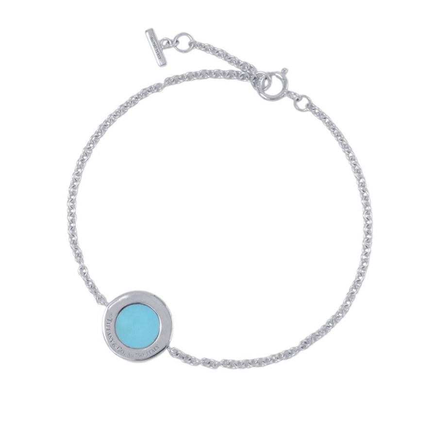 ティファニー ブレスレット T TWO サークル ダイヤモンド/ターコイズ K18WGホワイトゴールド Tiffany&Co. 【安心保証】_2