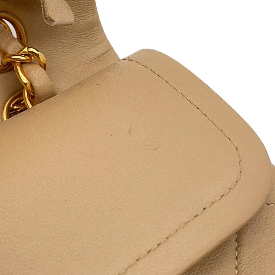 シャネル チェーンショルダーバッグ マトラッセ23 ココマーク ダブルチェーン ラムスキン A01113 CHANEL バッグ 【安心保証】の画像