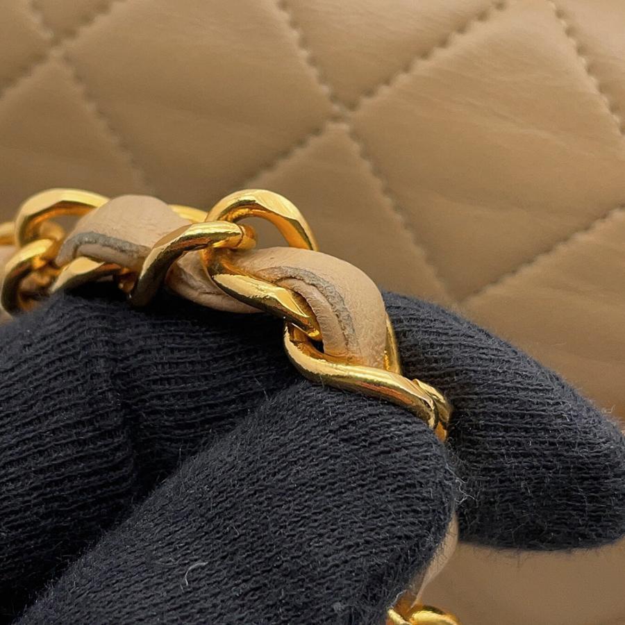 シャネル チェーンショルダーバッグ マトラッセ23 ココマーク ダブルチェーン ラムスキン A01113 CHANEL バッグ 【安心保証】の画像