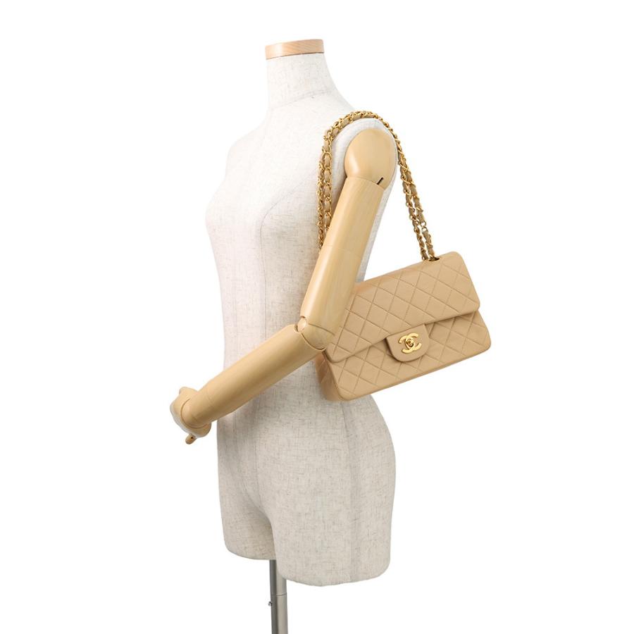 シャネル チェーンショルダーバッグ マトラッセ23 ココマーク ダブルチェーン ラムスキン A01113 CHANEL バッグ 【安心保証】の画像