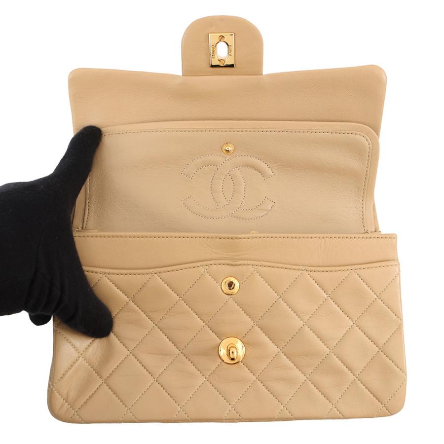 シャネル チェーンショルダーバッグ マトラッセ23 ココマーク ダブルチェーン ラムスキン A01113 CHANEL バッグ 【安心保証】の画像