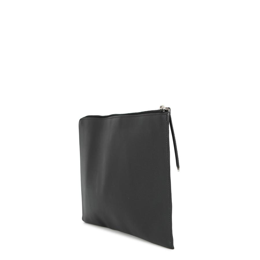 FENDI クラッチバッグ ブラック/スネーク柄 フェンディ クラッチバッグ バグズ モンスター レザー パイソン 8M0370