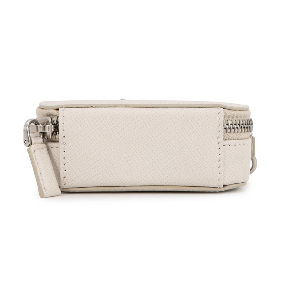 PRADA プラダ サフィアーノ ミニポーチ ショルダーバッグ ミニバッグ アイボリー レザー 2TT105 シルバー金具 PRADA（プラダ） MINI CONTENITORI サフィアーノ ショルダーバッグ