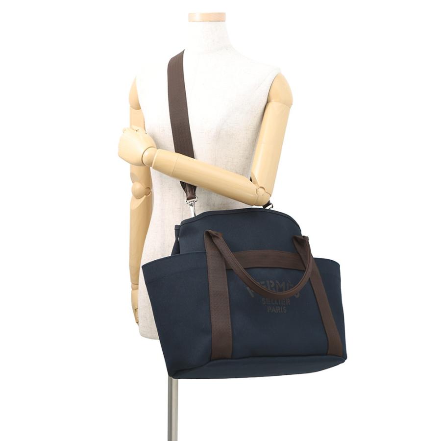 エルメス サックドパンサージュ グルーム SAC DE PANSAGE GROOM ネイビー/フー C刻印 ２wayショルダー 【安心保証】_4