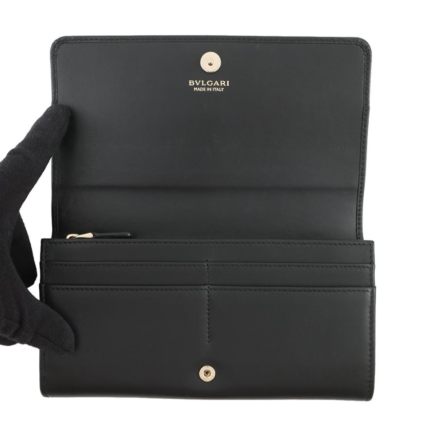 期間限定値下げ　極美品　BVLGARI ブラック 長財布 ブルガリ 長財布 ブルガリブルガリ 284691 BVLGARI 黒 【安心保証
