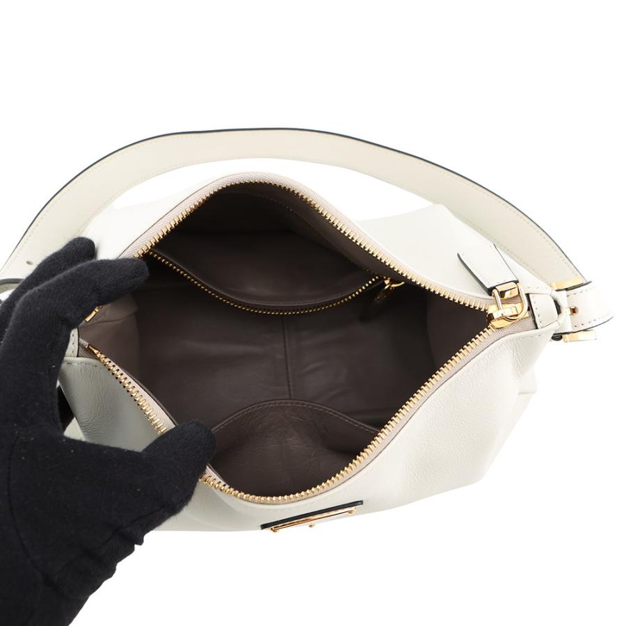 プラダ ショルダーバッグ エメ ミディアム レザー 1BC229 PRADA ワンショルダー 白 【安心保証】_4
