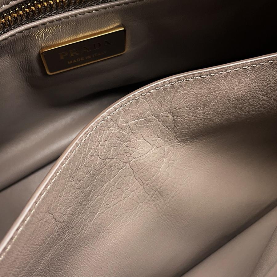 プラダ ショルダーバッグ エメ ミディアム レザー 1BC229 PRADA ワンショルダー 白 【安心保証】_8