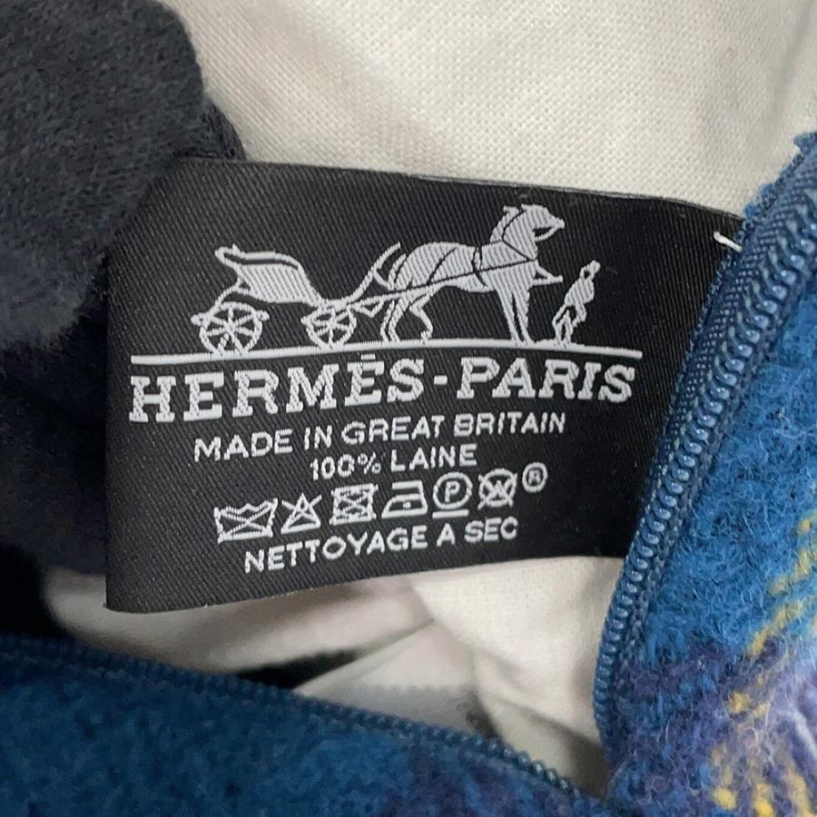 半期決算セール開催中】 エルメス クッション スコットH ピロー ウール 
