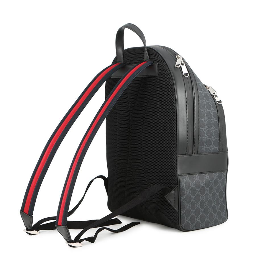 GUCCI バックパック ブラック グッチ リュック GGブラック バックパック GGスプリーム/レザー 771158
