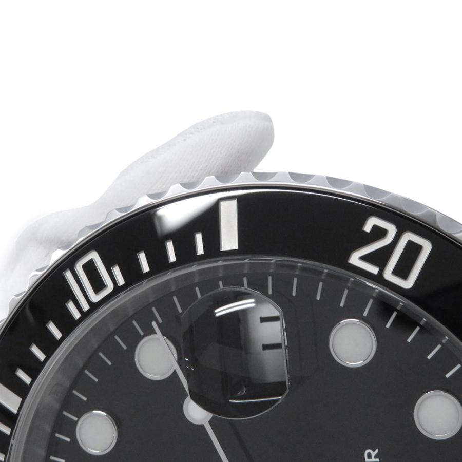 ロレックス サブマリーナデイト デスククロック ROLEX 置時計 黒文字盤