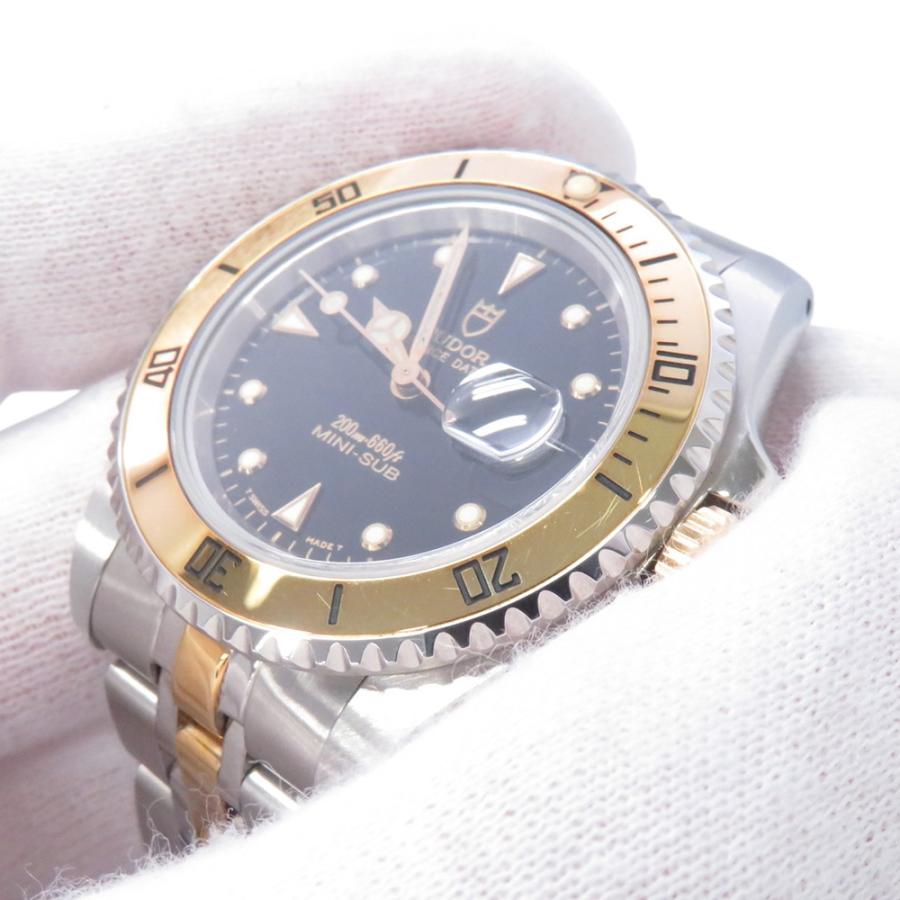 チュードル プリンスデイト ミニサブマリーナ 73193 TUDOR 腕時計 チューダー 黒文字盤 チュードル プリンスデイト ミニサブマリーナ 73193 TUDOR 腕時計