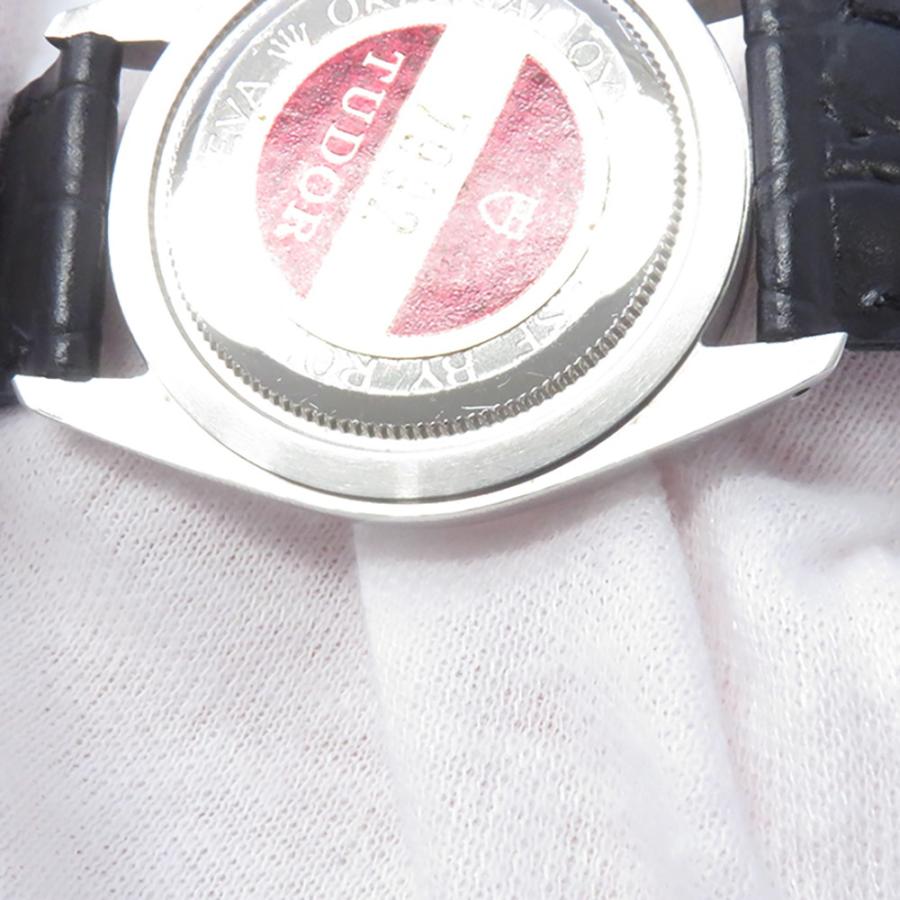 TUDOR オイスター手巻き時計 赤針7992 チュードル オイスターデイト 7992 TUDOR 腕時計 チューダー シルバー