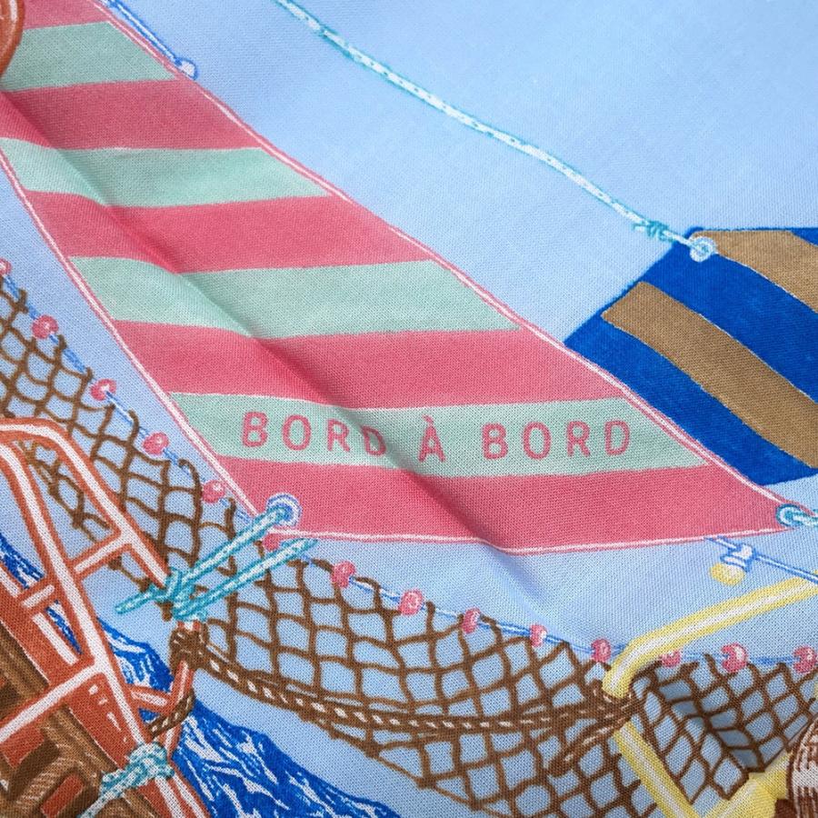 エルメス スカーフ カレ 80 ボード・ア・ボード Bord a Bord Bord a Bord コットン HERMES 2025春夏の画像