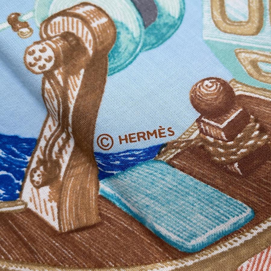 エルメス スカーフ カレ 80 ボード・ア・ボード Bord a Bord Bord a Bord コットン HERMES 2025春夏の画像