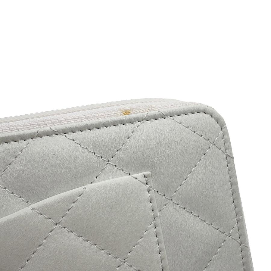 シャネル 長財布 マトラッセ ココマーク カンボンライン ラウンド