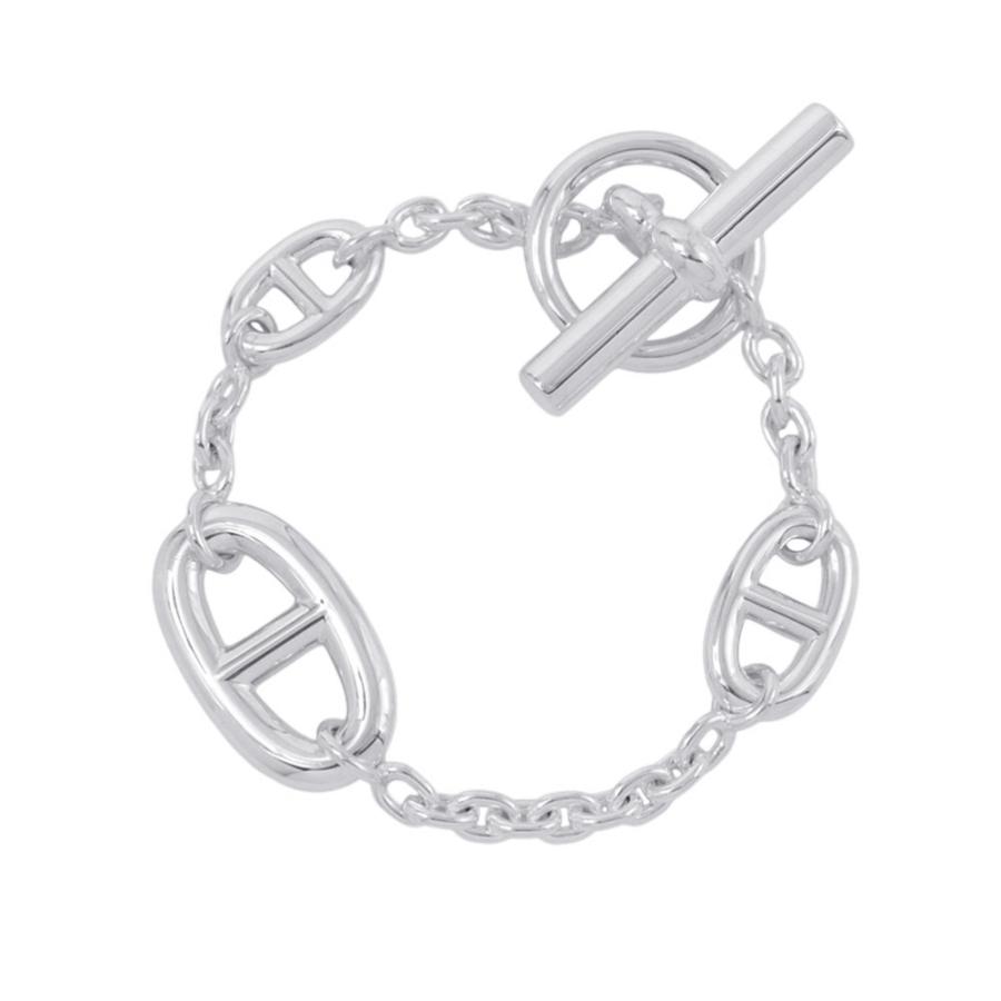 【正規品】HERMES エルメス ファランドール ブレスレット シルバー925 エルメス ブレスレット シェーヌダンクル ファランドール SV925