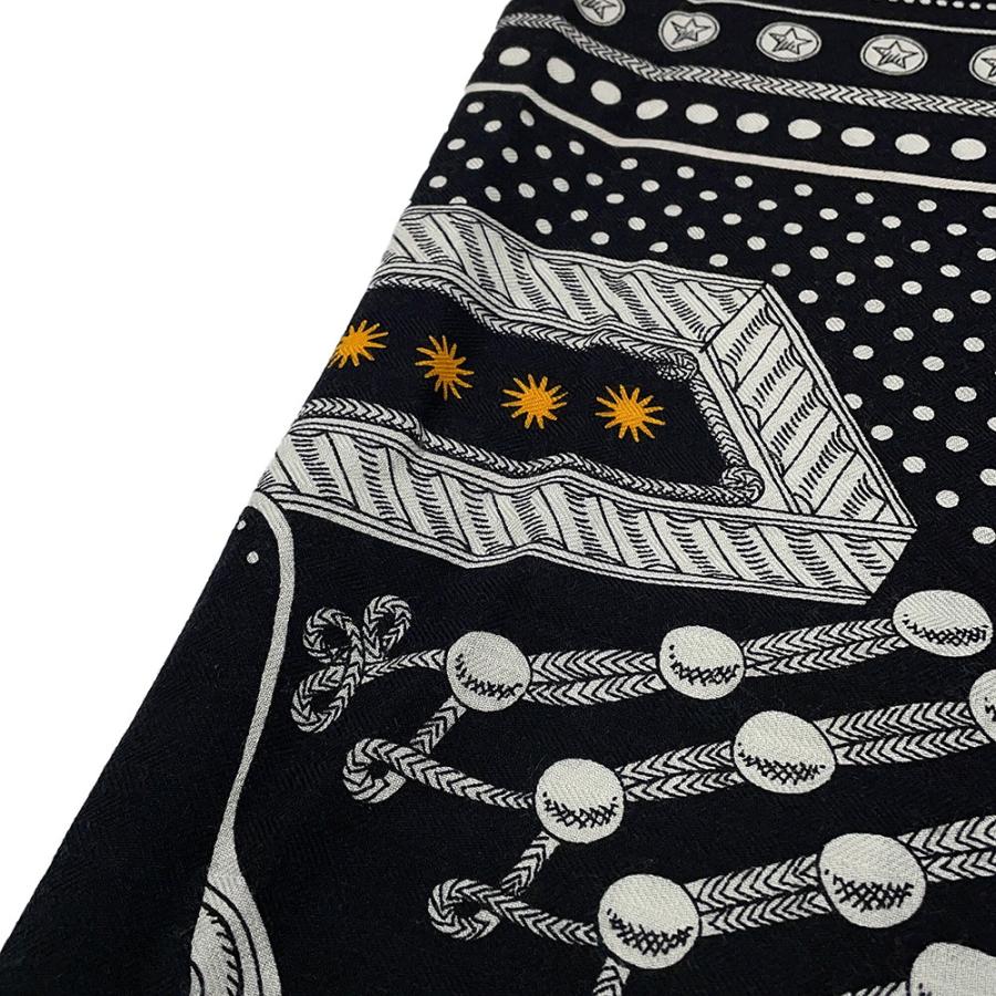 エルメス ストール カレ140 カレジェアン ズアヴとドラゴン Zouaves et