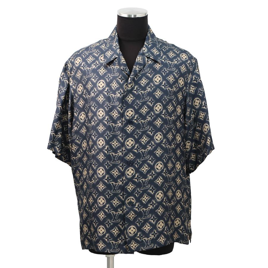 ルイヴィトン トップス オープンカラーシャツ シルク メンズサイズL HPS34W LOUIS VUITTON 半袖  23AW ルイヴィトン トップス オープンカラーシャツ シルク メンズサイズL