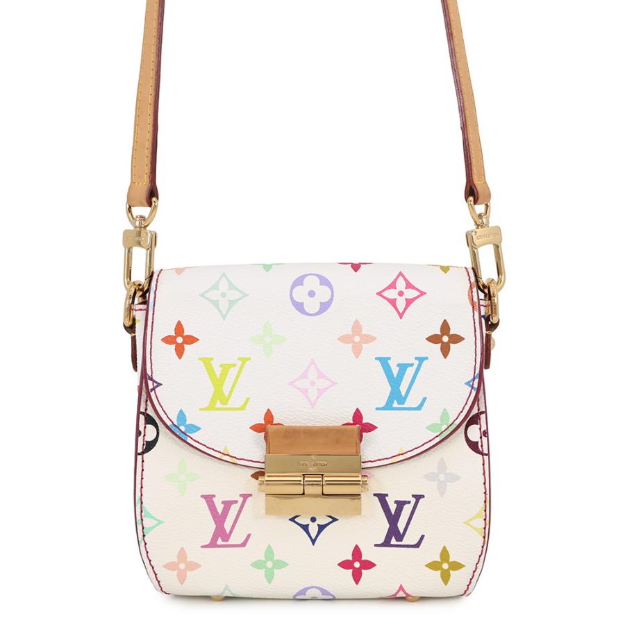 LOUIS VUITTON(ルイヴィトン) ショルダーバッグ モノグラムマルチカラー ハートブレイカー M40660 ブロン レザー ルイヴィトン ショルダーバッグ モノグラム・マルチカラー LV × TM