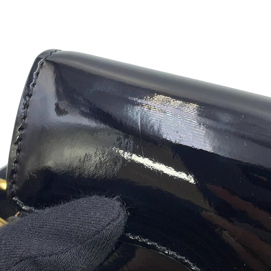 セリーヌ ショルダーバッグ 16 セーズ ブザス スモール パテント 188013 CELINE 黒_7