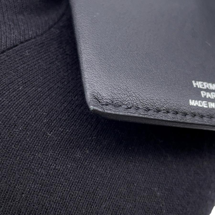 エルメス カードケース シタデル 4CC ブラック スイフト B刻印 HERMES