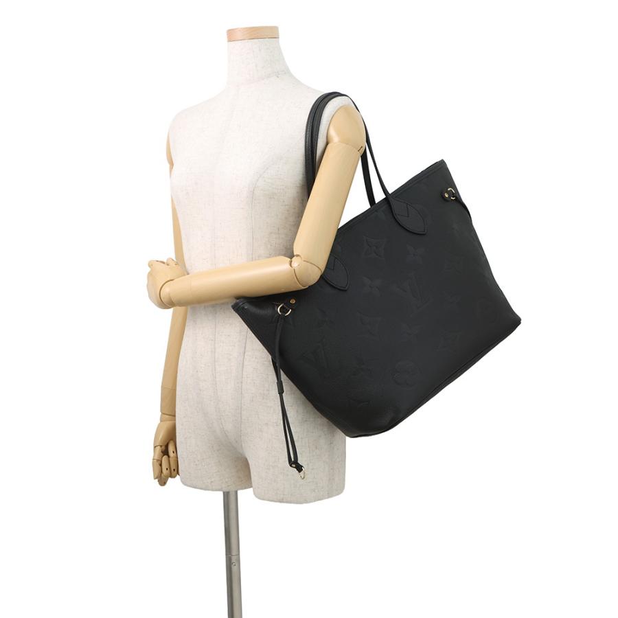 【LOUIS VUITTON/ルイ・ヴィトン】 ネヴァーフルMM モノグラムアンプラント M45685 トートバッグ レザー ノワール/ブラック/ゴールド金具/内部ネイビー レディース【中古】【真子質店】【BL】【TDTx】 N24031344683-3_1000x.jpg?v=
