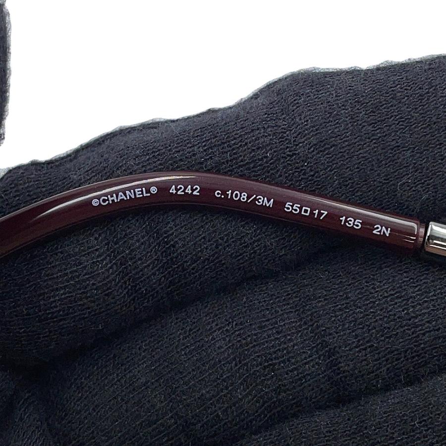シャネル サングラス チェーン パントシェイプ A71289 CHANEL アイウェア 【安心保証】