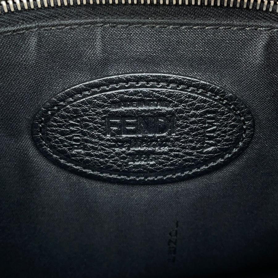 フェンディ ショルダーバッグ FFロゴスタンプ レザー 7VA437 FENDI