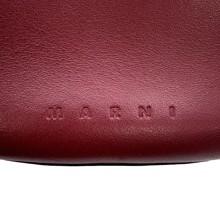 マルニ ハンドバッグ バニエ レザー SCMPU09T24 MARNI 2way 【安心保証】_16