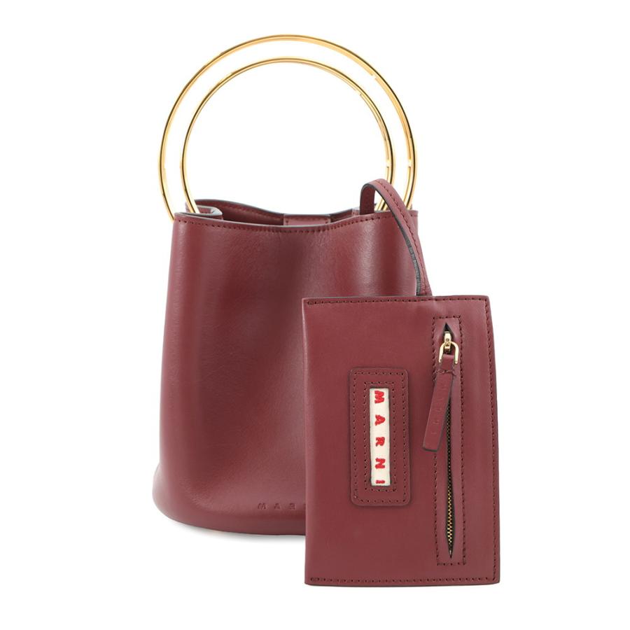 マルニ ハンドバッグ バニエ レザー SCMPU09T24 MARNI 2way 【安心保証】_6