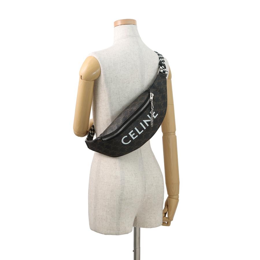 セリーヌ ボディバッグ トリオンフ ベルトバッグ PVC 195972 CELINE